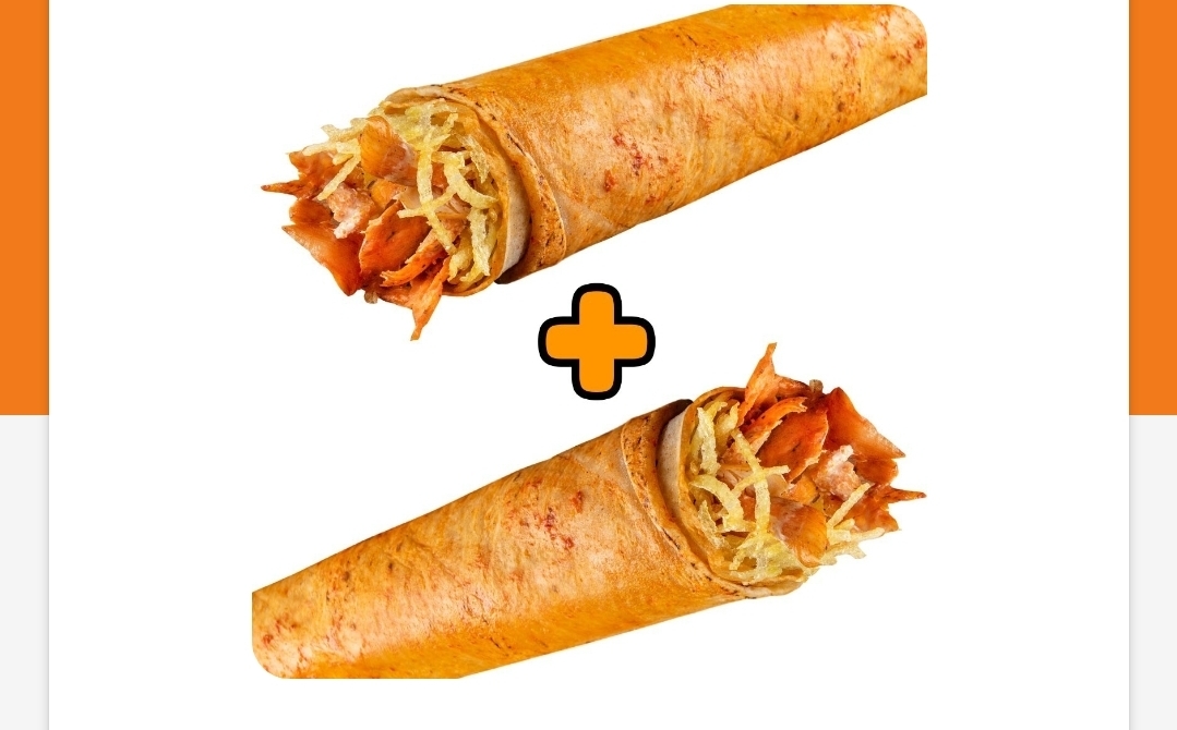1 Medium Dürüm Alana 1 Medium Dürüm Bedava